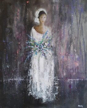 Œuvre contemporaine nommée « QUELQUES FLEURS POURN MES AMI(E)S », Réalisée par MIREILLE MAURY