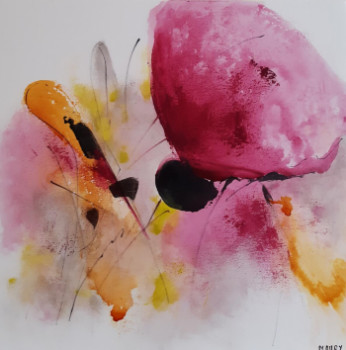 Œuvre contemporaine nommée « AUJOURD'HUI C'EST ROSE », Réalisée par MIREILLE MAURY
