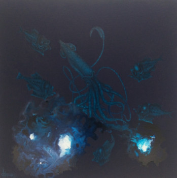 Œuvre contemporaine nommée « 618. ICHTUS XI », Réalisée par IVE FONTAINE