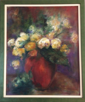 Œuvre contemporaine nommée « Bouquet de fleur 1 », Réalisée par MARTINEC