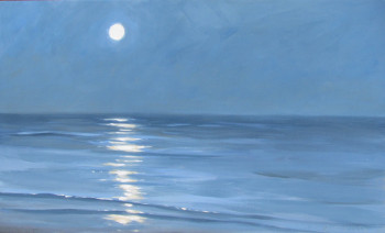 Œuvre contemporaine nommée « Clair de lune », Réalisée par L.VERHOEVEN