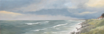 Œuvre contemporaine nommée « Vue de la côte », Réalisée par L.VERHOEVEN