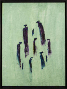 Œuvre contemporaine nommée « Peinture 4788 », Réalisée par MARIE-CLAIRE BUSSAT-ENEVOLDSEN