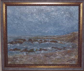 Œuvre contemporaine nommée « Marine - SOCOA au Pays Basque », Réalisée par GUY ROMEDENNE
