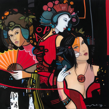 un air de geisha sur le site d’ARTactif