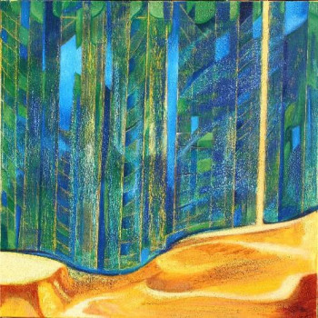 Œuvre contemporaine nommée « La Forêt. La Sèuva », Réalisée par CAVATORE GUI