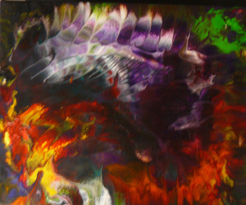Œuvre contemporaine nommée « Pich ' magic abstract 149 », Réalisée par PICH