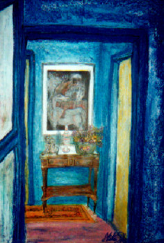 Œuvre contemporaine nommée « Le couloir. », Réalisée par MITRA SHAHKAR