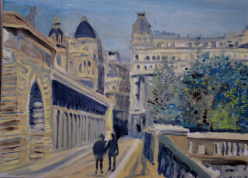 Œuvre contemporaine nommée « Pont de Bir-Hakeim », Réalisée par JERôME DUFAY