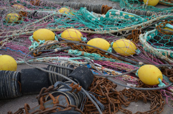 Œuvre contemporaine nommée « Sortie de port », Réalisée par B2L