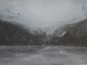 Œuvre contemporaine nommée « Grått landskap », Réalisée par ALEX CLAUDE