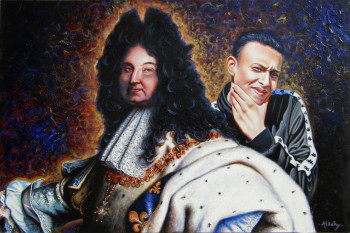 Œuvre contemporaine nommée « Louis XIV », Réalisée par ALDéHY