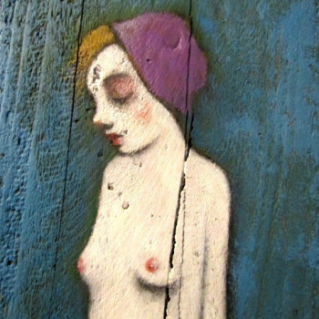 Œuvre contemporaine nommée « Femme dénudée. », Réalisée par FRANçOIS J DURAND
