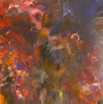Œuvre contemporaine nommée « Pich' magic abstract art 178 », Réalisée par PICH