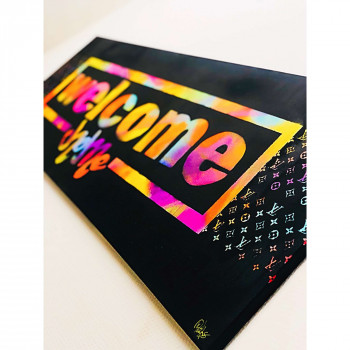 Œuvre contemporaine nommée « Welcome home LV », Réalisée par ORIGINALPEUKS