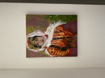 Œuvre contemporaine nommée « L’orientale », Réalisée par TIFANI9068