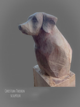 Œuvre contemporaine nommée « Labrador », Réalisée par THERAIN