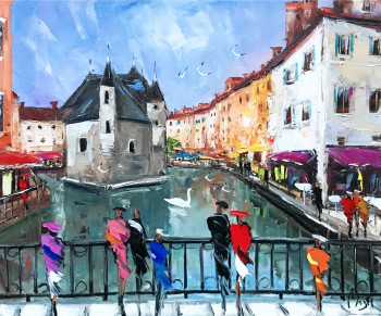 Œuvre contemporaine nommée « le palais de l isle  ANNECY », Réalisée par LOUIS MAGRE