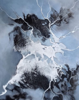 Œuvre contemporaine nommée « Thunder », Réalisée par MARITé BOUIS