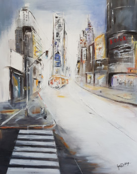 Œuvre contemporaine nommée « 18 TH AVENUE », Réalisée par DELAHAYE