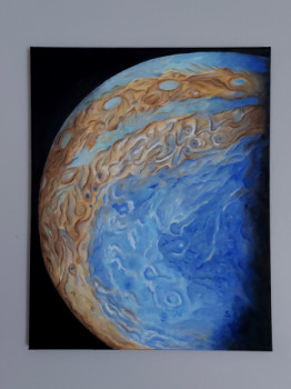 Œuvre contemporaine nommée « Jupiter 2 », Réalisée par S.
