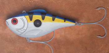 Œuvre contemporaine nommée « 617 Ichtus X. Leurre », Réalisée par IVE FONTAINE