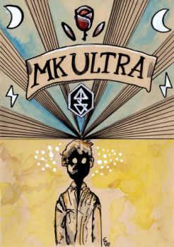 Œuvre contemporaine nommée « MK Ultra », Réalisée par EVILOP