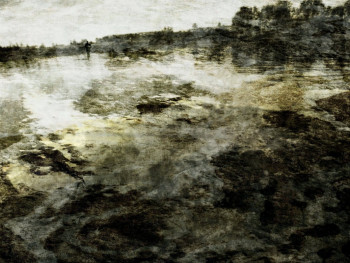 Œuvre contemporaine nommée « No Man's Land », Réalisée par PHILIPPE BERTHIER