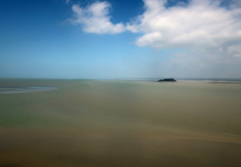 Œuvre contemporaine nommée « Quand la mer se retire.... », Réalisée par PHILIPPE BERTHIER