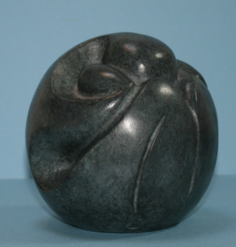 Œuvre contemporaine nommée « Le Zen - bronze », Réalisée par ISABELLE MOTTE