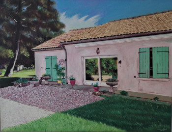 Œuvre contemporaine nommée « Maison particulière. », Réalisée par DIDIER SITAUD