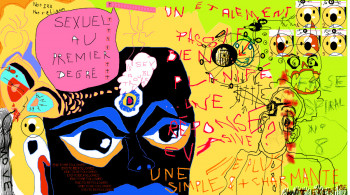 Œuvre contemporaine nommée « untitled 77 », Réalisée par DAVID SROCZYNSKI