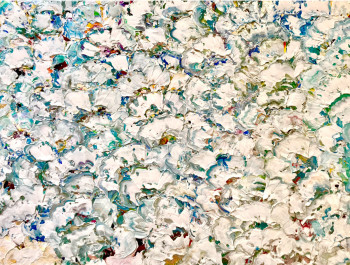 Œuvre contemporaine nommée « Les fleurs blanche », Réalisée par SYLVAIN COPON
