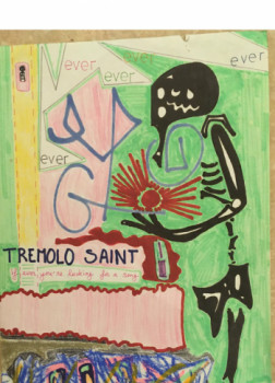Œuvre contemporaine nommée « tremolo saint », Réalisée par DAVID SROCZYNSKI