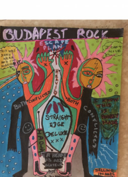 Œuvre contemporaine nommée « budapest rock straight edge », Réalisée par DAVID SROCZYNSKI