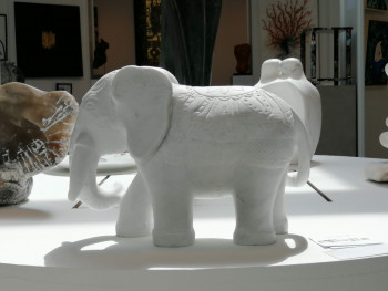 Œuvre contemporaine nommée « Elephanto », Réalisée par HYZAVI
