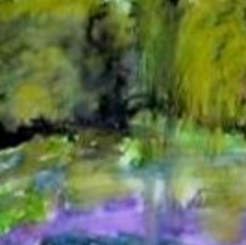 Œuvre contemporaine nommée « Le jardin de Monet », Réalisée par NADIA VIGUIER