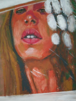 Œuvre contemporaine nommée « Jana's Portrait », Réalisée par TITO OLIVEIRA