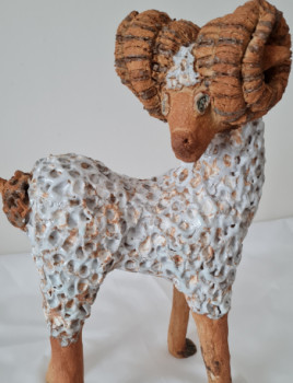 Œuvre contemporaine nommée « Bestiaire "le Mouton" », Réalisée par SOMYRA