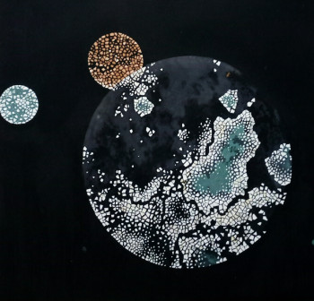 Œuvre contemporaine nommée « Planet », Réalisée par JUSTINE DURAND