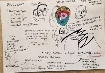 Œuvre contemporaine nommée « A... Z...is here », Réalisée par DAVID SROCZYNSKI