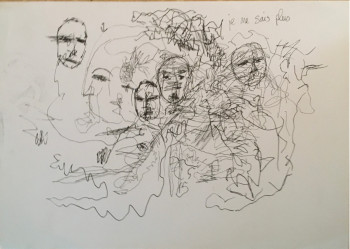 Œuvre contemporaine nommée « untitled 378 », Réalisée par DAVID SROCZYNSKI