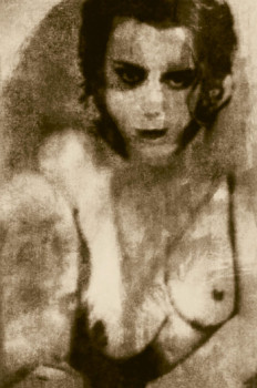 Œuvre contemporaine nommée « Mummy », Réalisée par PHILIPPE BERTHIER