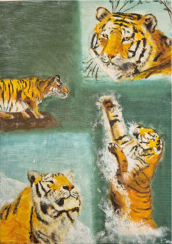 Œuvre contemporaine nommée « Espoir,Elan », Réalisée par CATY OCCO