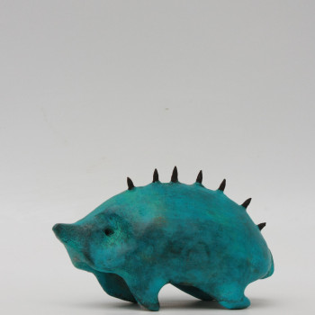 Œuvre contemporaine nommée « Petit hérisson (249) », Réalisée par DIDIER FOURNIER