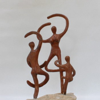 Œuvre contemporaine nommée « Les danseuses (n° 149) », Réalisée par DIDIER FOURNIER