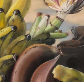 Œuvre contemporaine nommée « Régime de bananes », Réalisée par ISABELLE MéROUR