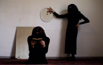 Œuvre contemporaine nommée « screenshot from "the goth ghost of the mad monk" 2005 », Réalisée par DAVID SROCZYNSKI