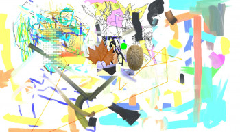 Œuvre contemporaine nommée « mental! », Réalisée par DAVID SROCZYNSKI