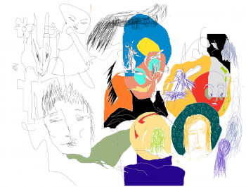 Œuvre contemporaine nommée « untitled 503 », Réalisée par DAVID SROCZYNSKI